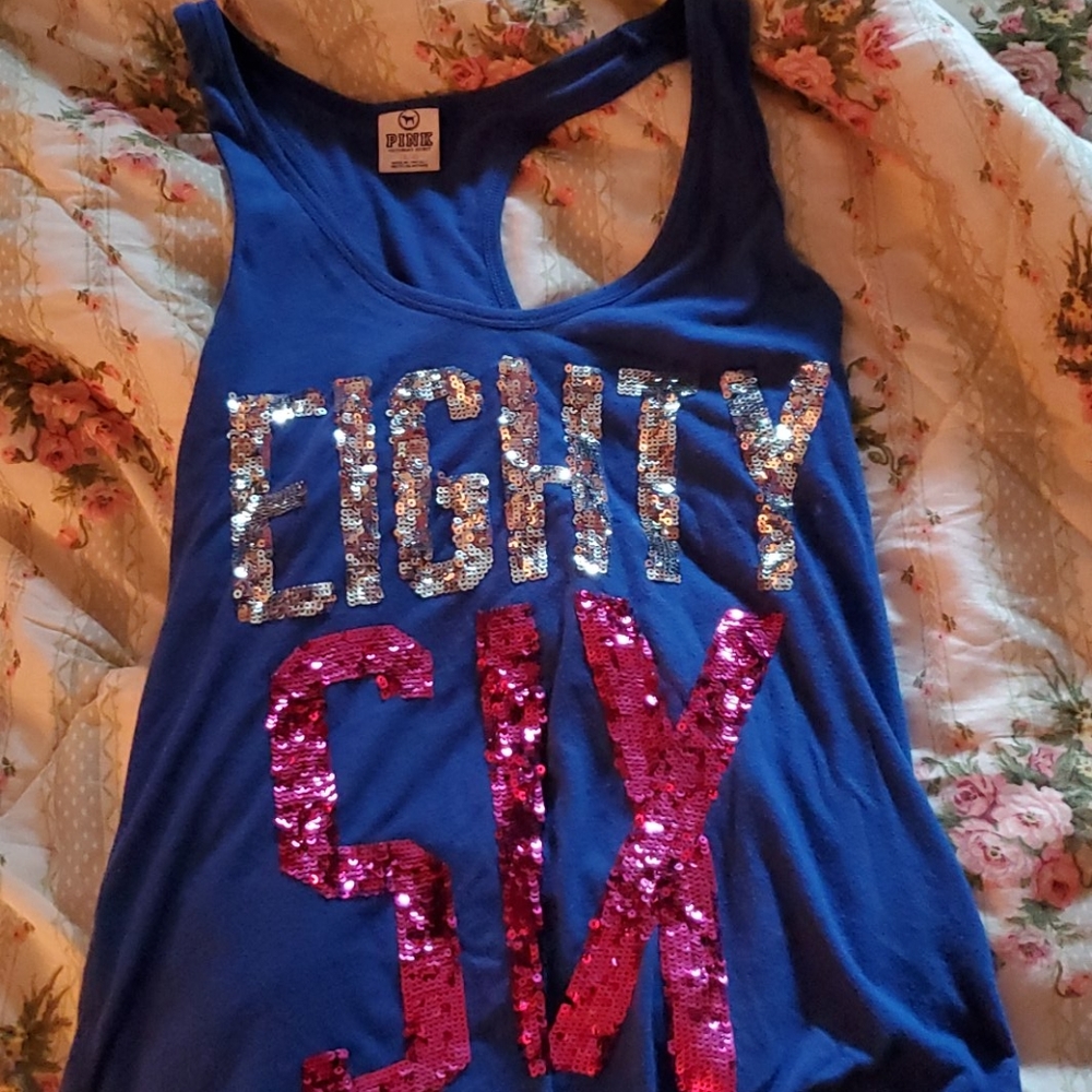 Razor back tank top
